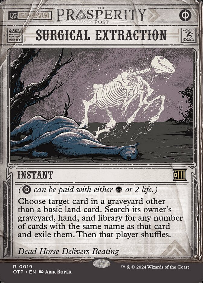 Extração Cirúrgica / Surgical Extraction - Magic: The Gathering - MoxLand