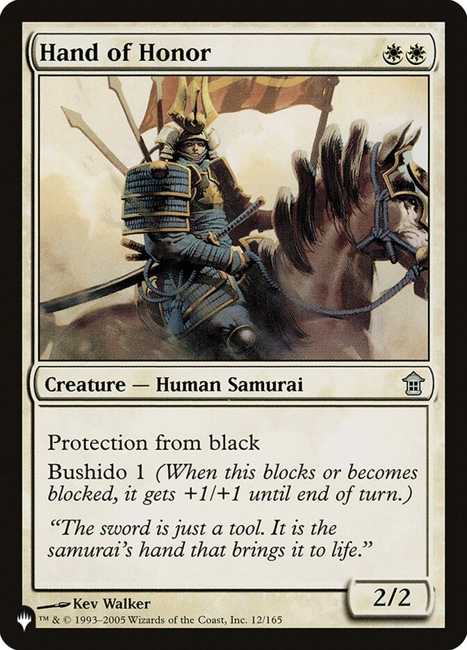 Mão de Honra / Hand of Honor - Magic: The Gathering - MoxLand