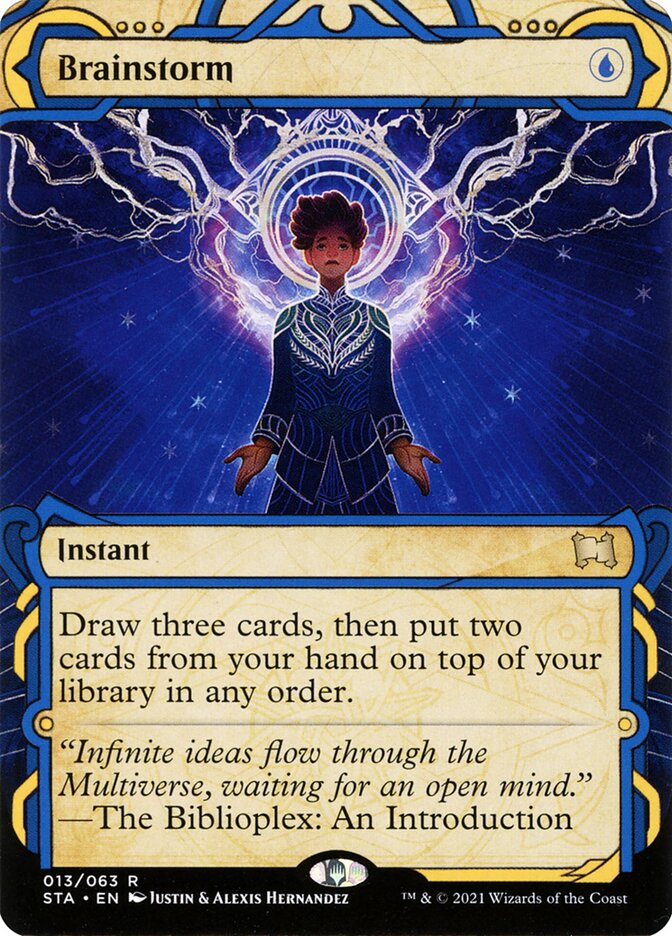 Tempestade Cerebral / Brainstorm - Magic: The Gathering - MoxLand