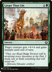 Maior que a Vida / Larger Than Life - Magic: The Gathering - MoxLand