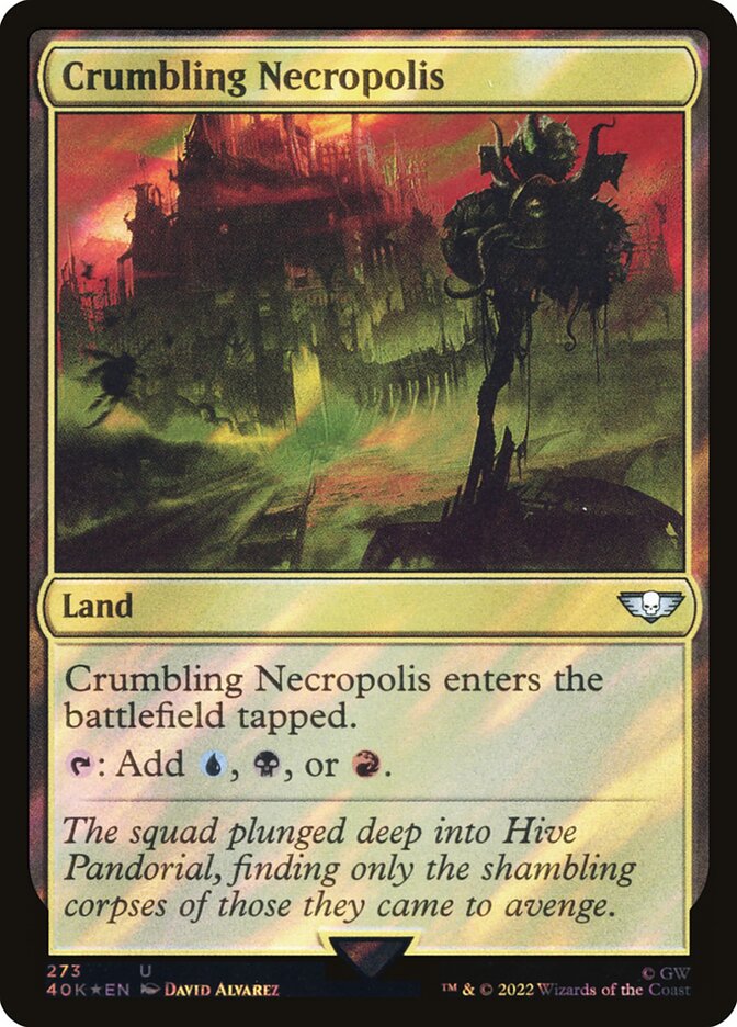 Necrópole Despedaçada / Crumbling Necropolis - Magic: The Gathering - MoxLand