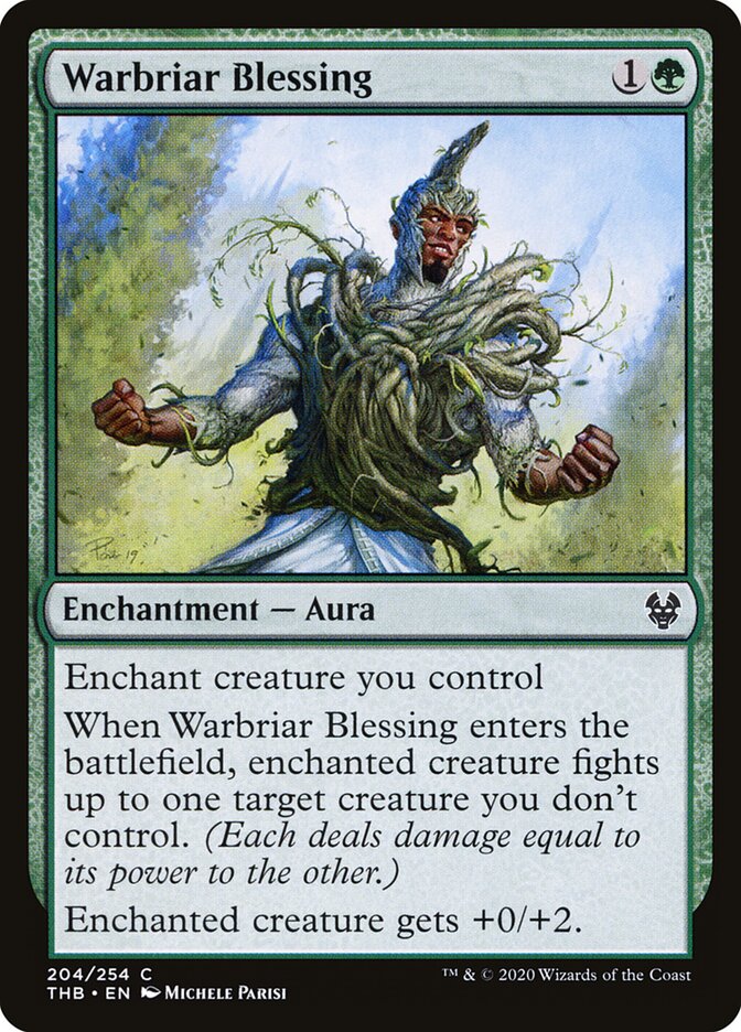 Bênção da Sarça-de-guerra / Warbriar Blessing - Magic: The Gathering - MoxLand