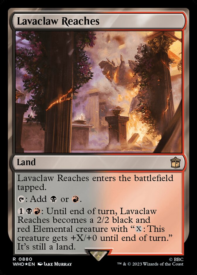Regiões de Garras-de-Lava / Lavaclaw Reaches - Magic: The Gathering - MoxLand