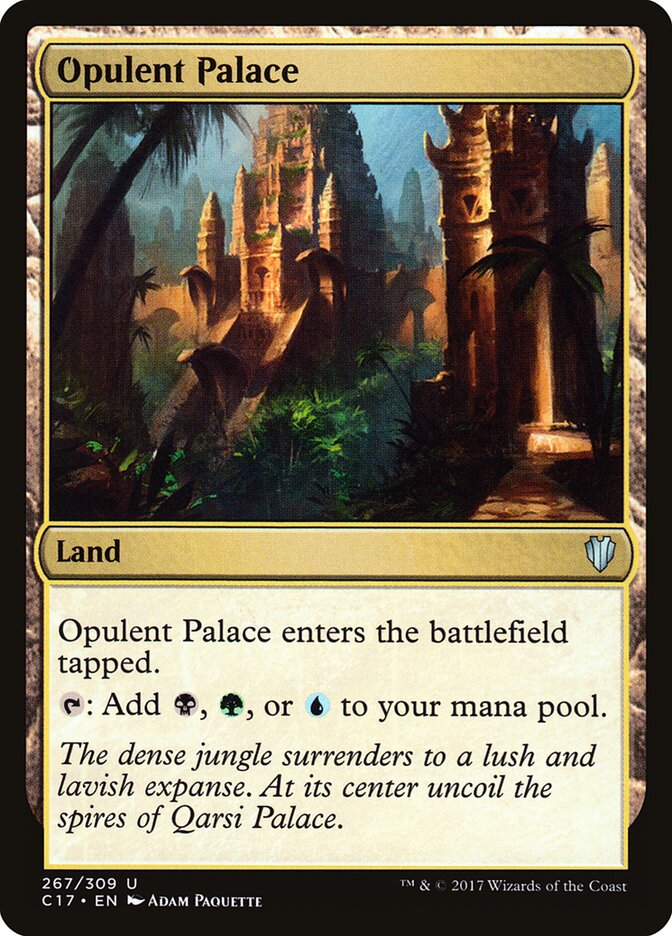 Palácio Opulento / Opulent Palace - Magic: The Gathering - MoxLand