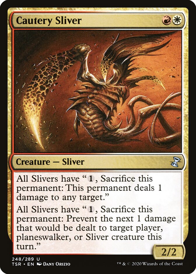 Fractius da Cauterização / Cautery Sliver - Magic: The Gathering - MoxLand