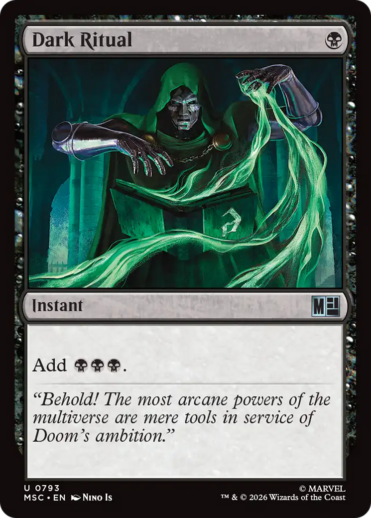 Ritual Sombrio / Dark Ritual - Magic: The Gathering - MoxLand