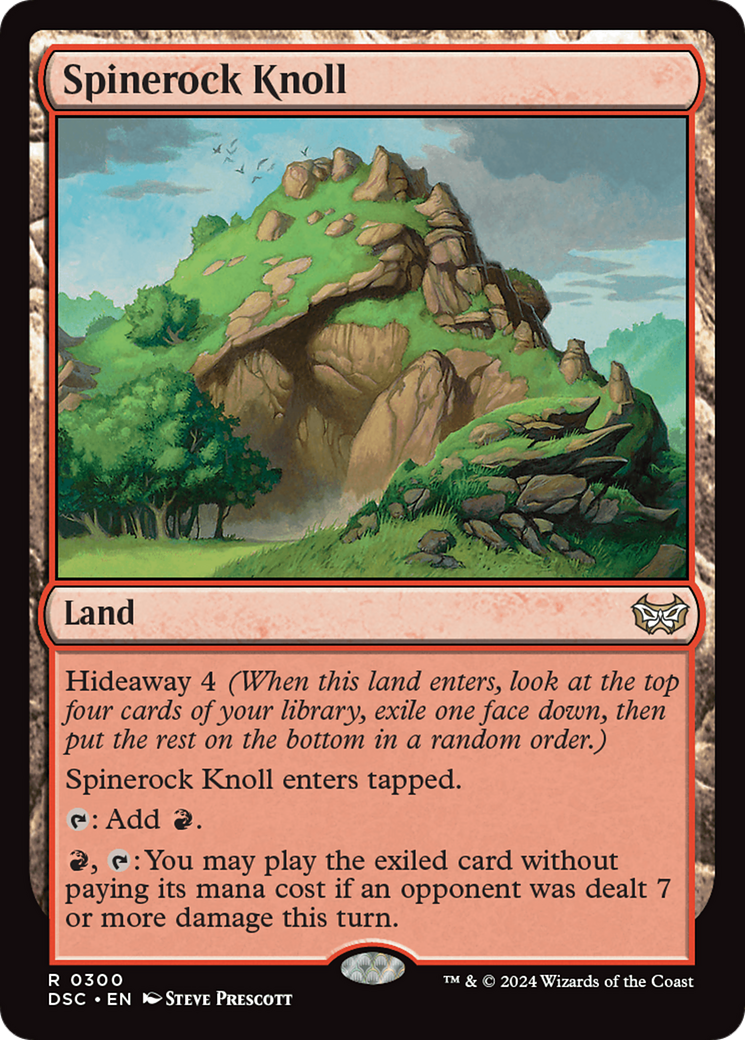 Colina da Rocha Espinhosa / Spinerock Knoll - Magic: The Gathering - MoxLand