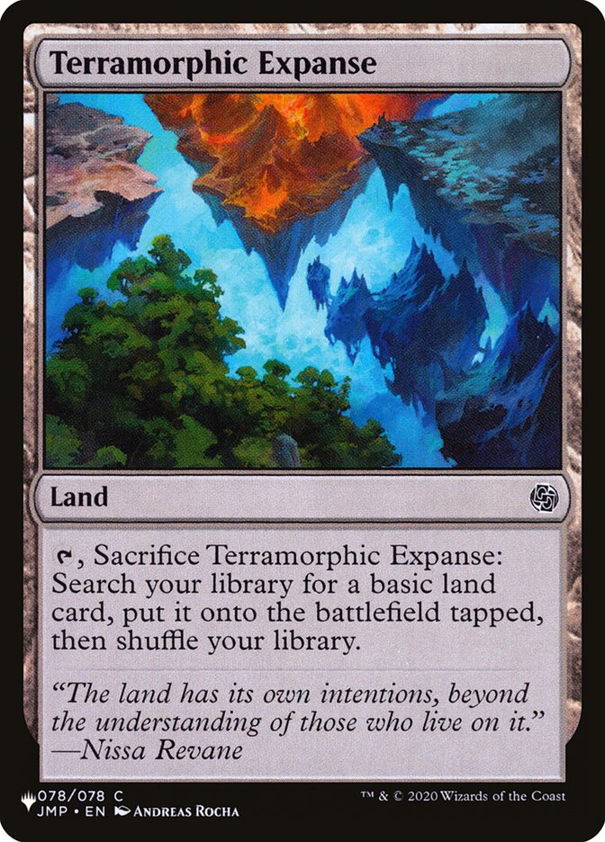 Vastidão Morfoterrena / Terramorphic Expanse - Magic: The Gathering - MoxLand