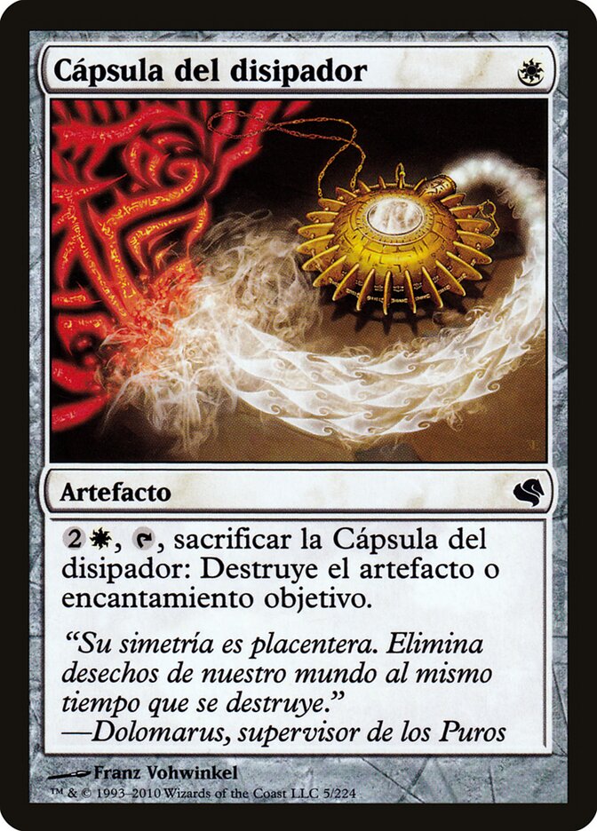 Cápsula do Dispersor / Dispeller's Capsule - Magic: The Gathering - MoxLand