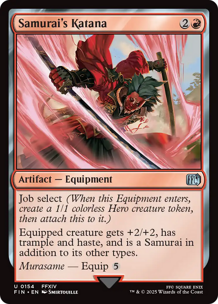 Katana do Samurai / Samurai's Katana - Magic: The Gathering - MoxLand