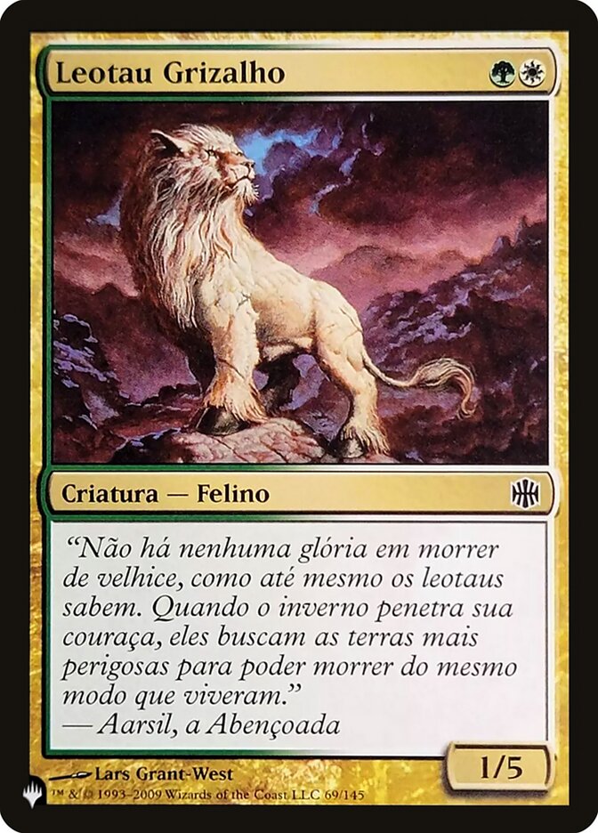 Leotau Grizalho / Grizzled Leotau - Magic: The Gathering - MoxLand