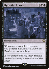 Abrir os Túmulos / Open the Graves - Magic: The Gathering - MoxLand