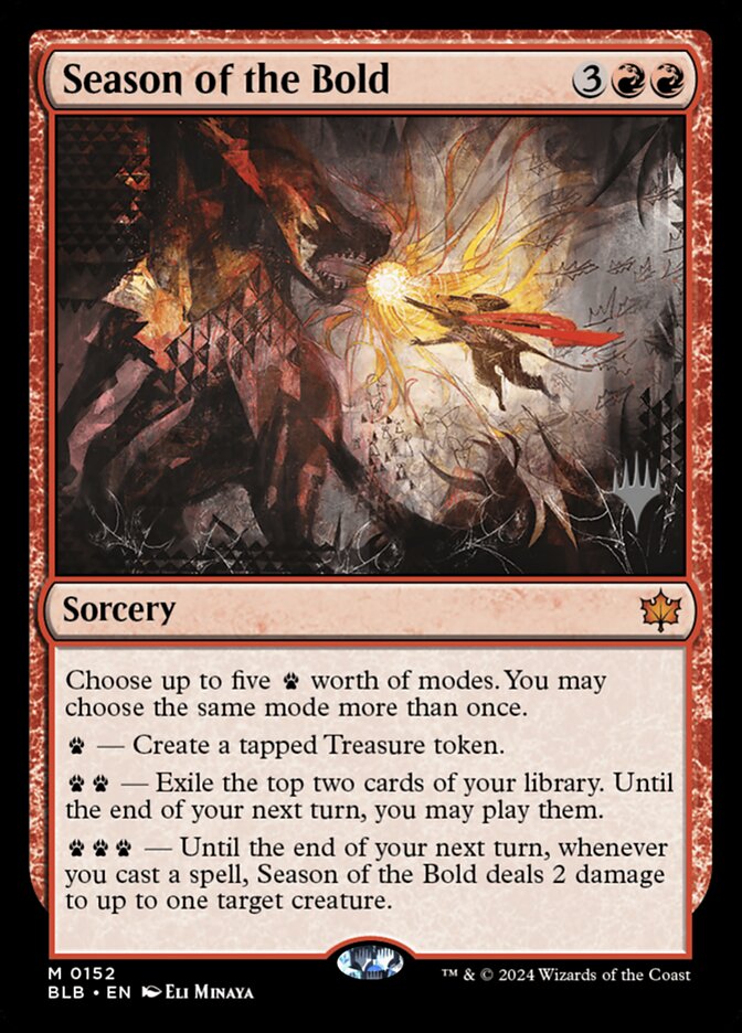 Season of the Bold - Magic: The Gathering - MoxLand