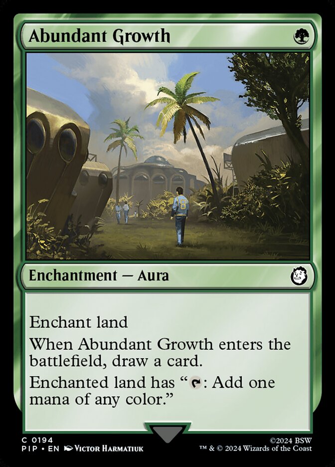 Crescimento Abundante / Abundant Growth - Magic: The Gathering - MoxLand