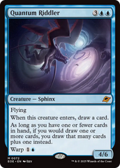 Charadista do Quantum / Quantum Riddler - Magic: The Gathering - MoxLand