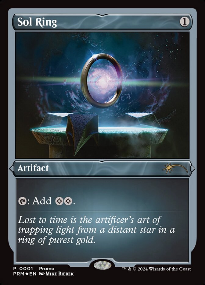 Anel Solar / Sol Ring - Magic: The Gathering - MoxLand