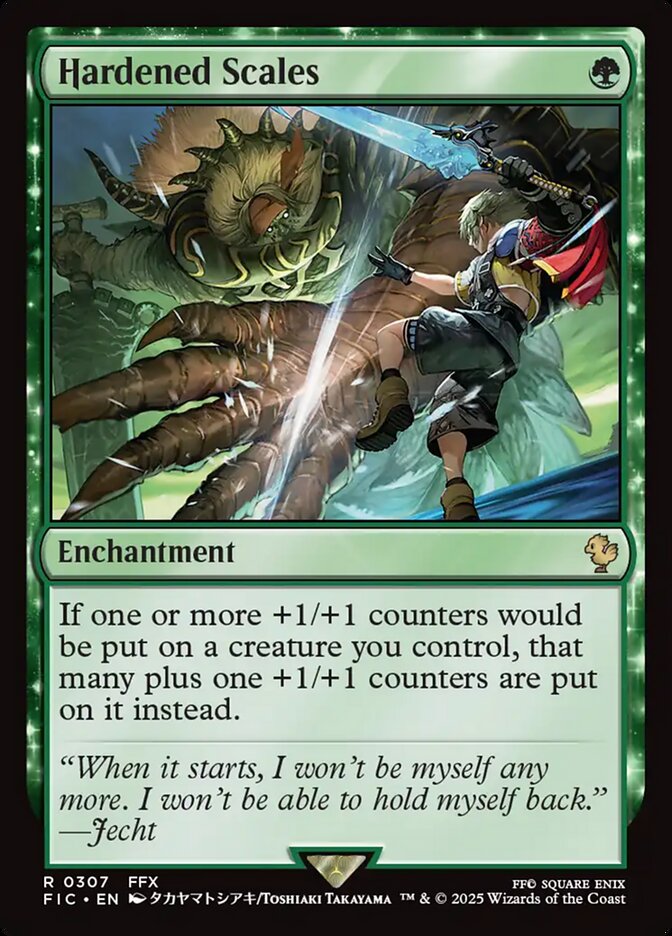 Escamas Endurecidas / Hardened Scales - Magic: The Gathering - MoxLand