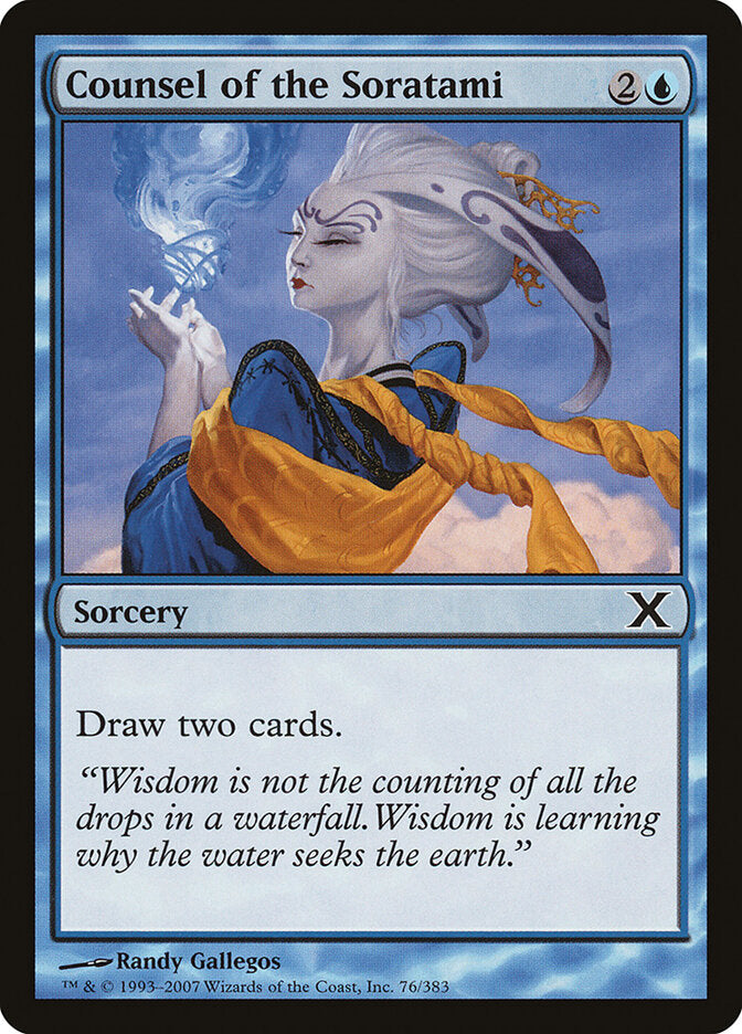 Conselho dos Soratamis / Counsel of the Soratami - Magic: The Gathering - MoxLand