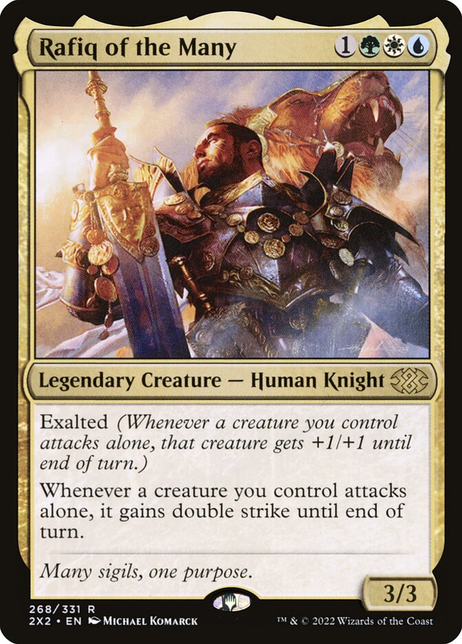 Rafiq dos Muitos / Rafiq of the Many - Magic: The Gathering - MoxLand