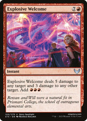 Boas-vindas Explosivas / Explosive Welcome - Magic: The Gathering - MoxLand