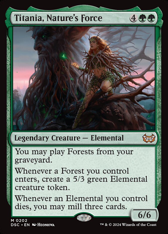 Titânia, Força da Natureza / Titania, Nature's Force - Magic: The Gathering - MoxLand