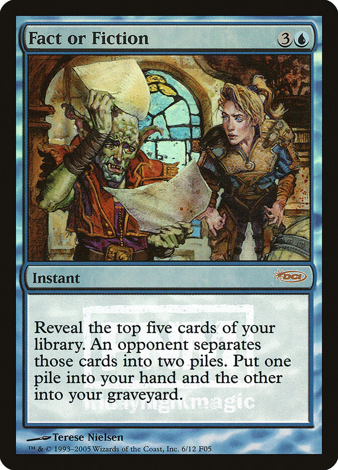 Fato ou Ficção / Fact or Fiction - Magic: The Gathering - MoxLand
