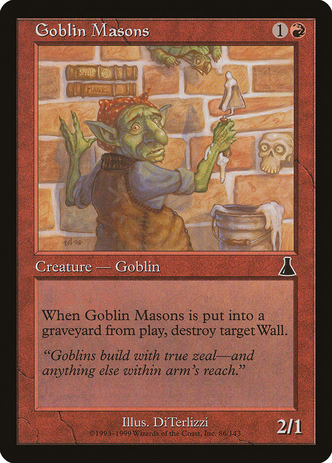 Goblins Pedreiros / Goblin Masons - Magic: The Gathering - MoxLand