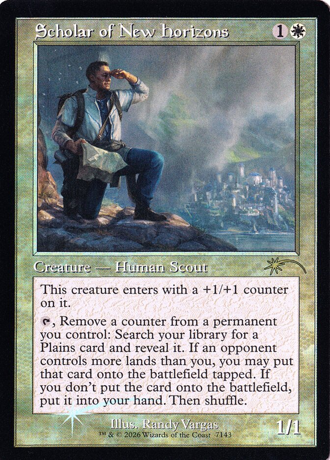 Scholar of New Horizons - Magic: The Gathering - MoxLand