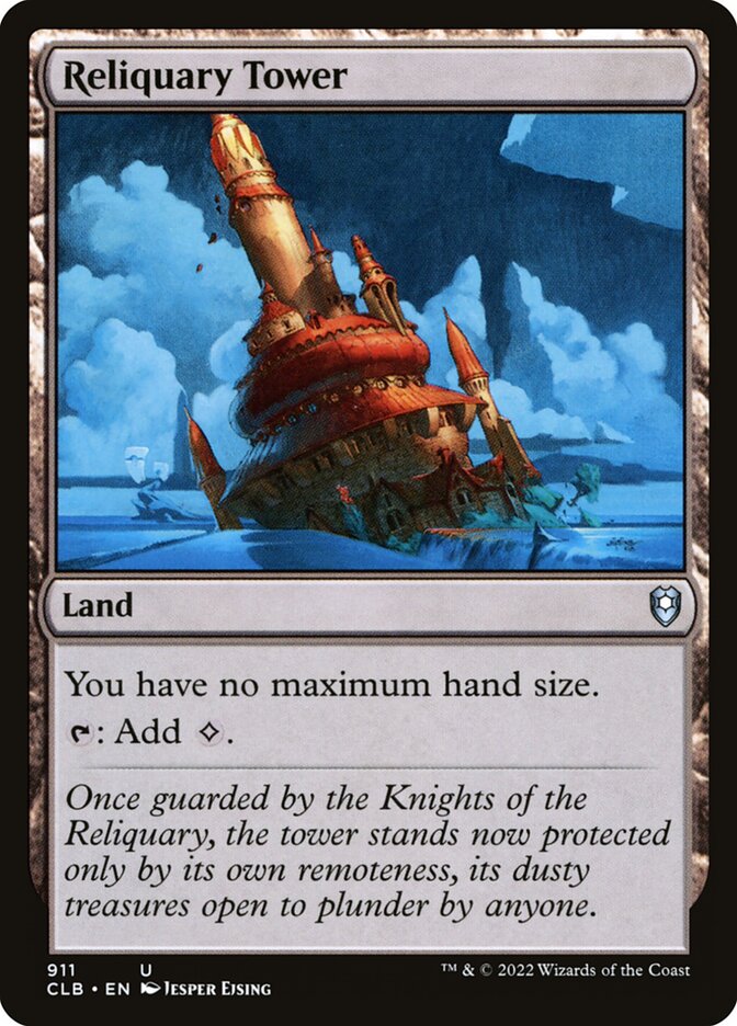 Torre do Relicário / Reliquary Tower - Magic: The Gathering - MoxLand
