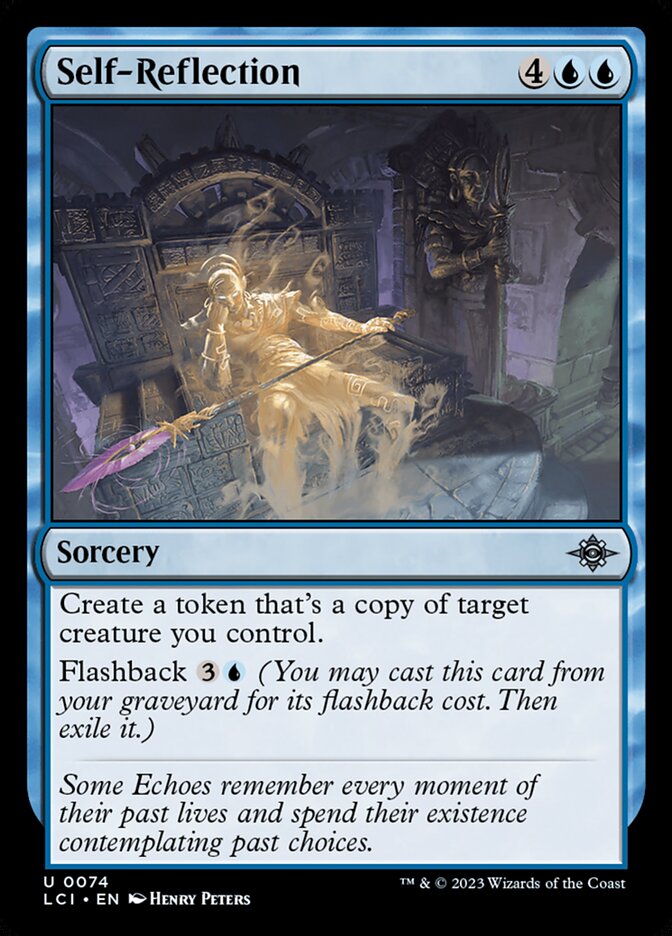 Autorreflexão / Self-Reflection - Magic: The Gathering - MoxLand