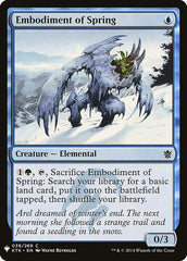 Encarnação da Primavera / Embodiment of Spring - Magic: The Gathering - MoxLand