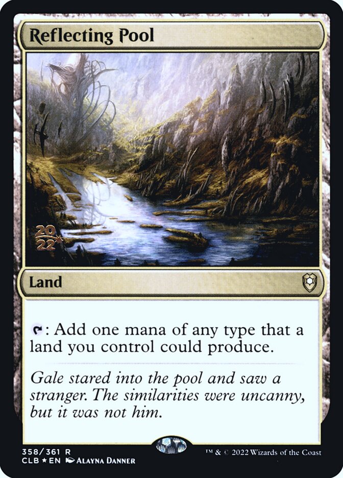 Lagoa Espelhada / Reflecting Pool - Magic: The Gathering - MoxLand