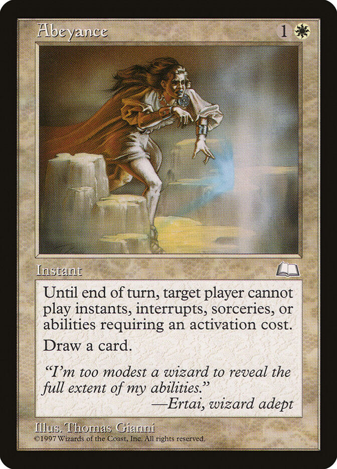 Latência / Abeyance - Magic: The Gathering - MoxLand