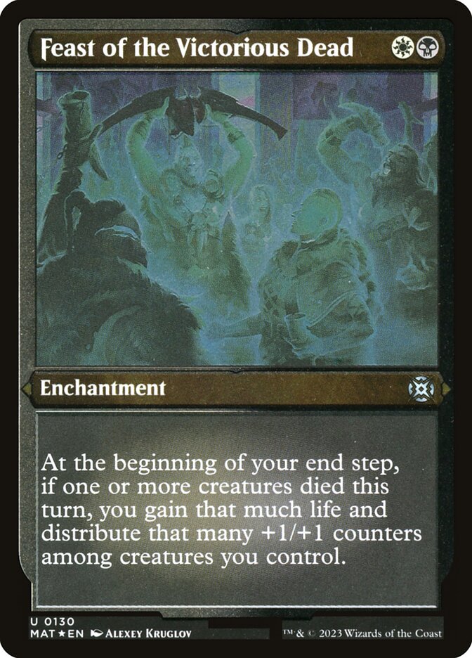 Banquete dos Mortos Vitoriosos / Feast of the Victorious Dead - Magic: The Gathering - MoxLand