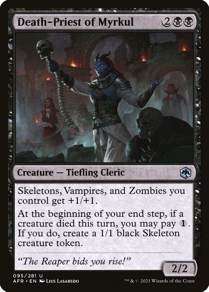 Sacerdote da Morte de Myrkul / Death-Priest of Myrkul - Magic: The Gathering - MoxLand