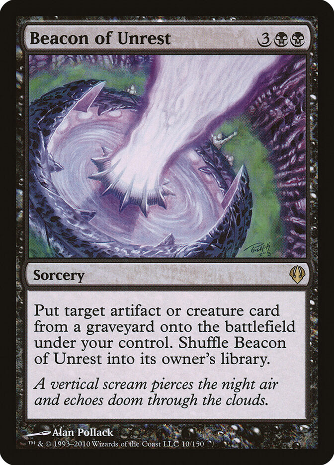 Guia da Inquietação / Beacon of Unrest - Magic: The Gathering - MoxLand