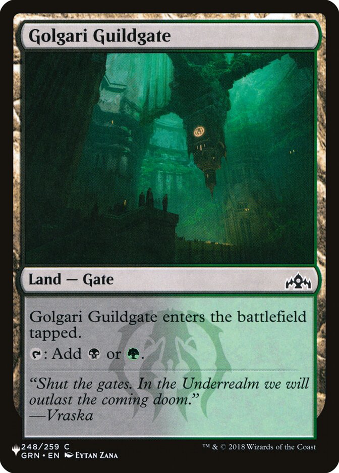 Portão da Guilda Golgari / Golgari Guildgate - Magic: The Gathering - MoxLand