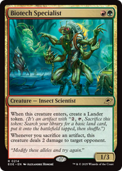 Especialista em Biotecnologia / Biotech Specialist - Magic: The Gathering - MoxLand