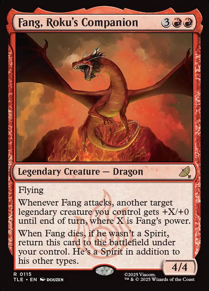 Fang, Companheiro de Roku / Fang, Roku's Companion - Magic: The Gathering - MoxLand