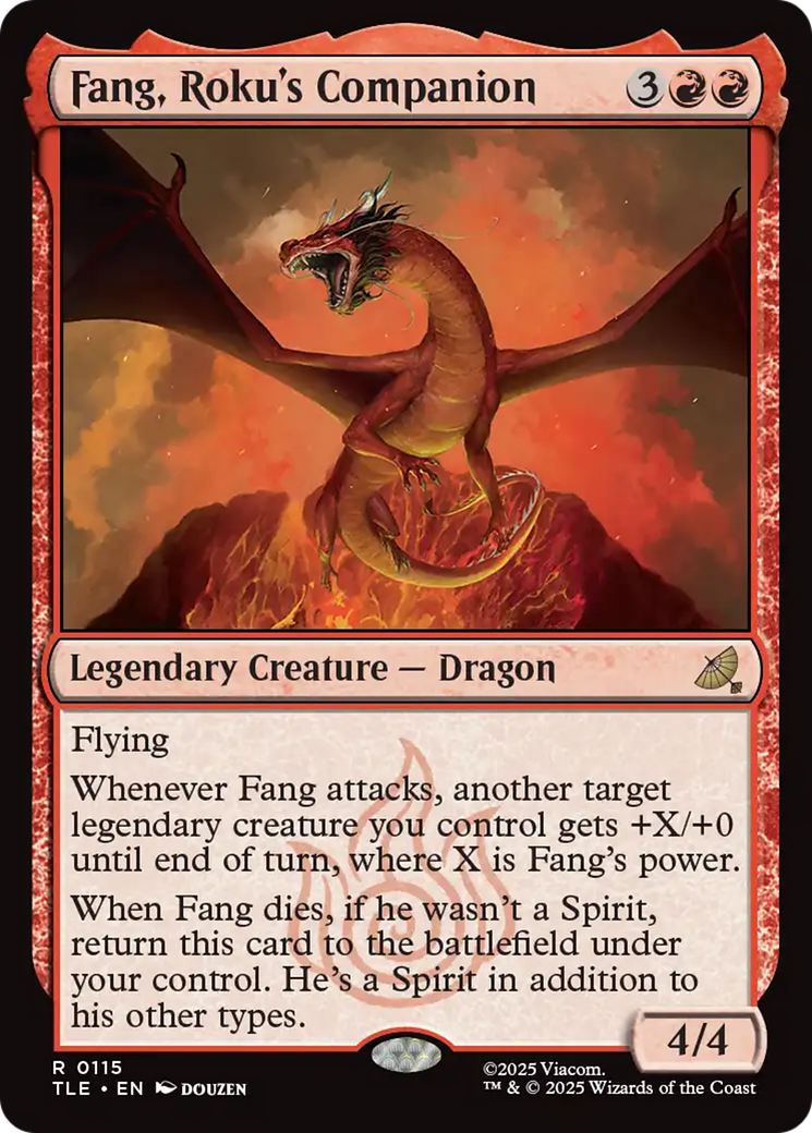Fang, Companheiro de Roku / Fang, Roku's Companion - Magic: The Gathering - MoxLand