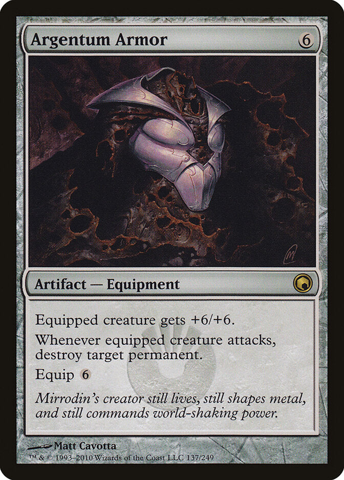 Armadura de Argento / Argentum Armor - Magic: The Gathering - MoxLand
