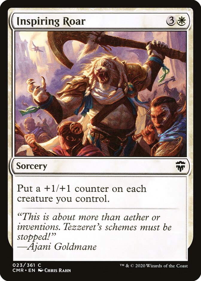 Rugido Inspirador / Inspiring Roar - Magic: The Gathering - MoxLand