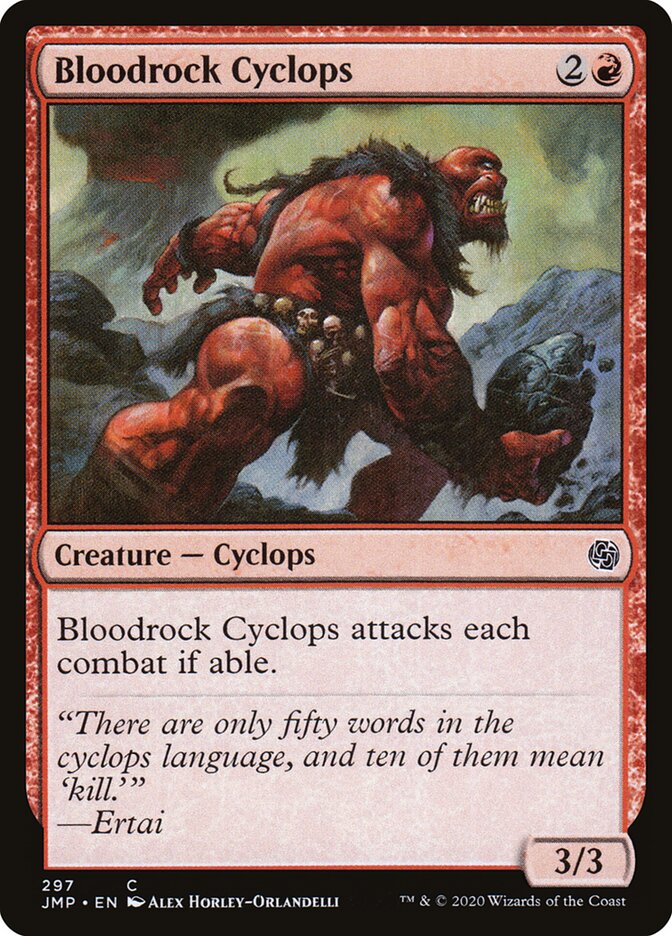 Cíclope de Jaspe / Bloodrock Cyclops - Magic: The Gathering - MoxLand