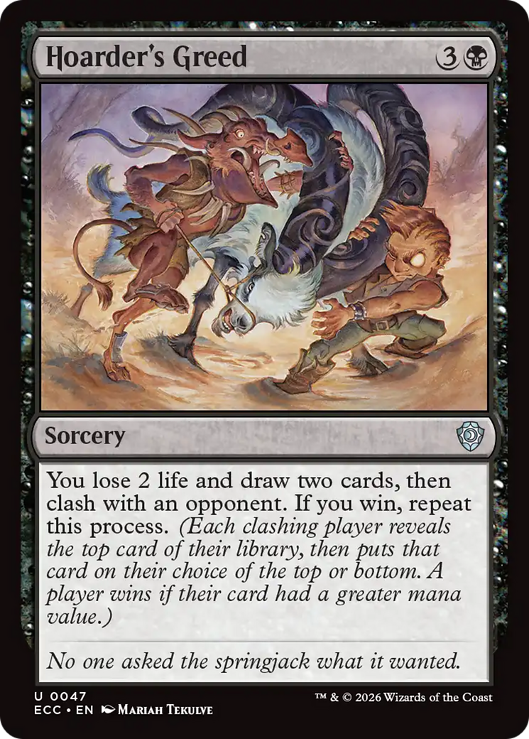Avidez de Acumulador / Hoarder's Greed - Magic: The Gathering - MoxLand
