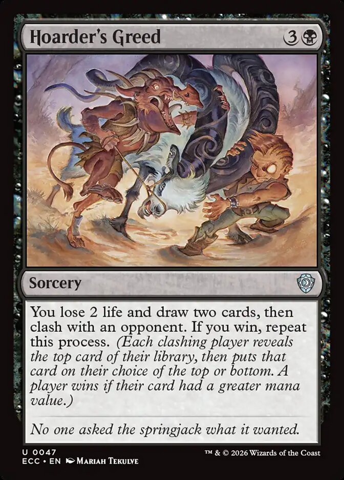 Avidez de Acumulador / Hoarder's Greed - Magic: The Gathering - MoxLand