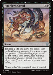 Avidez de Acumulador / Hoarder's Greed - Magic: The Gathering - MoxLand