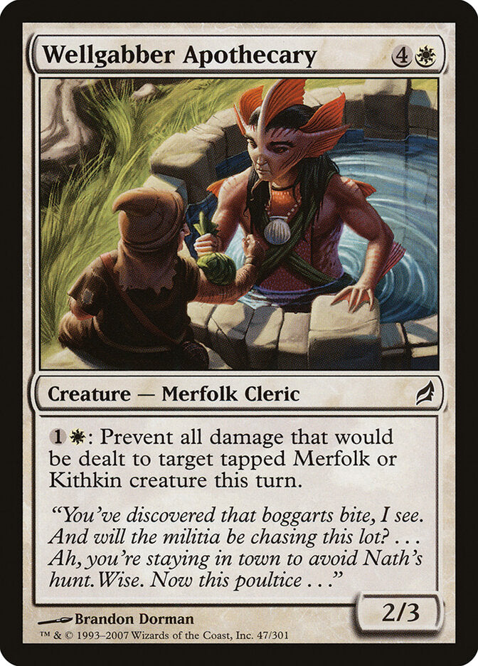 Boticário Tagarela de Poço / Wellgabber Apothecary - Magic: The Gathering - MoxLand