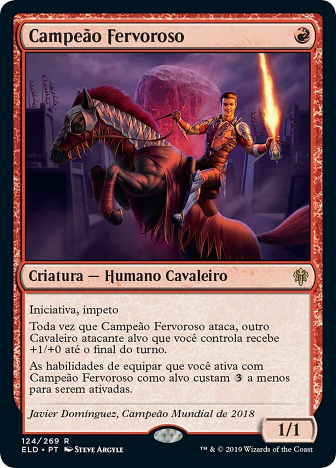 Campeão Fervoroso / Fervent Champion - Magic: The Gathering - MoxLand