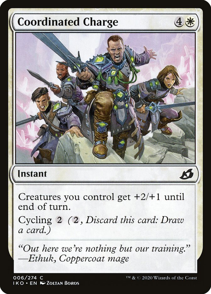 Carga Coordenada / Coordinated Charge - Magic: The Gathering - MoxLand