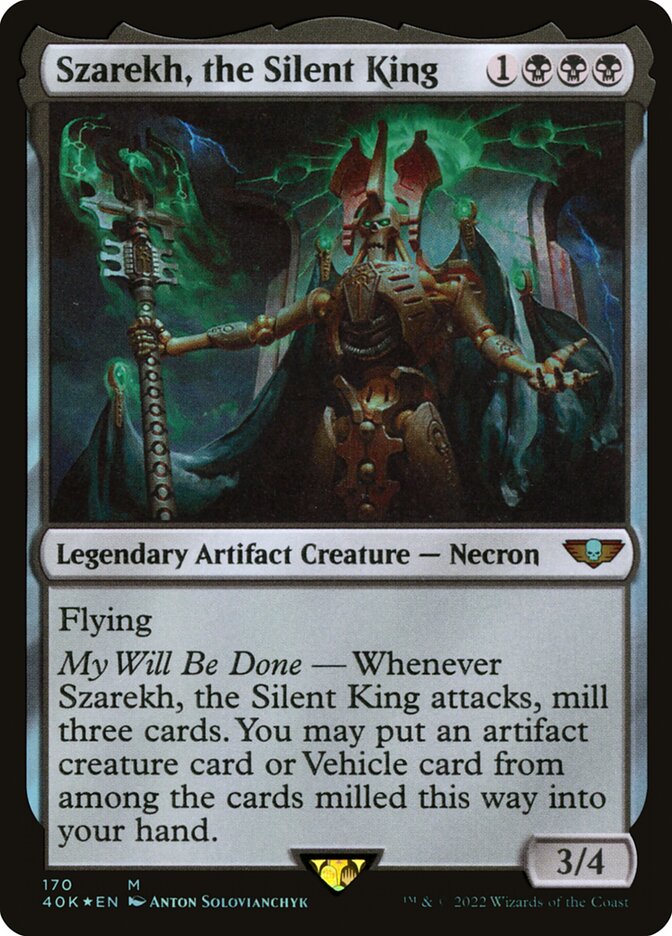 Szarekh, the Silent King - Magic: The Gathering - MoxLand